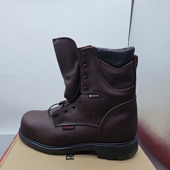 Red‎ Wing Mens Leather Boots Steel Toe  Safety Brown Size 14 EEE 2414 New